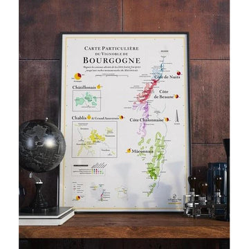 La Carte des Vins de Bourgogne