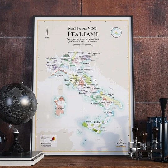 Carte des Vins d'Italie