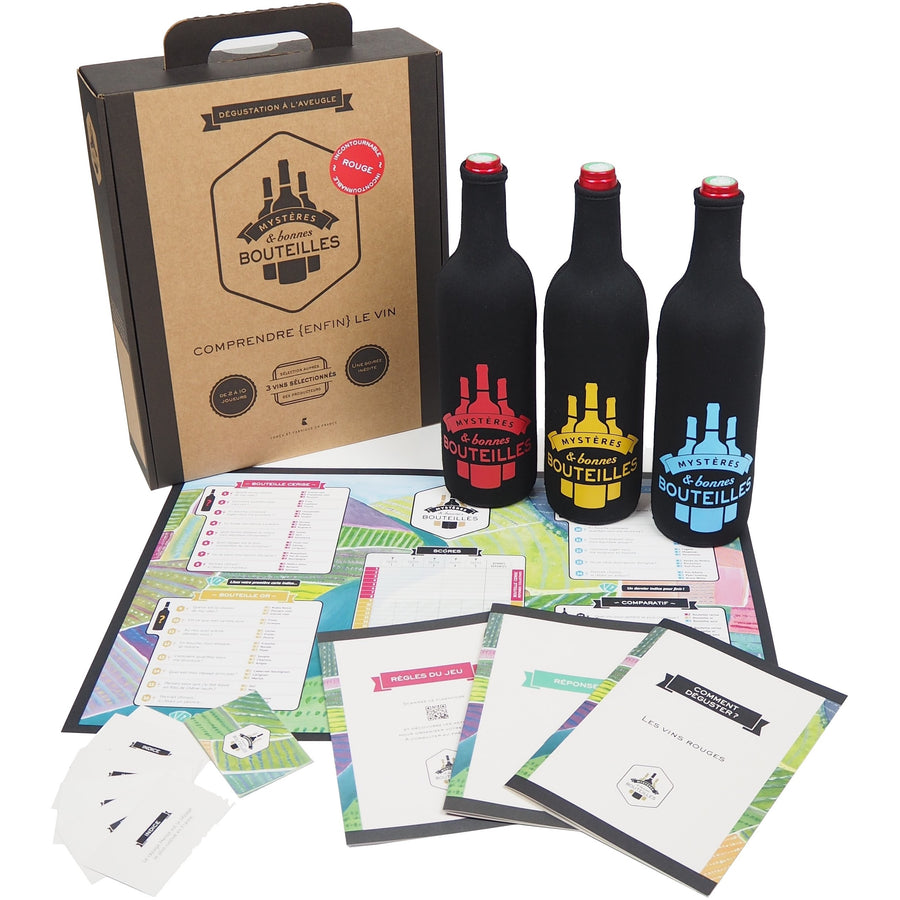 Mystères & bonnes bouteilles (livraison offerte)