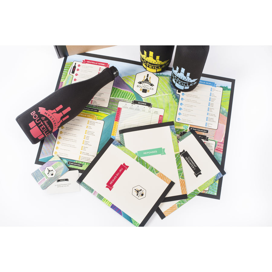 Mystères & bonnes bouteilles (livraison offerte)