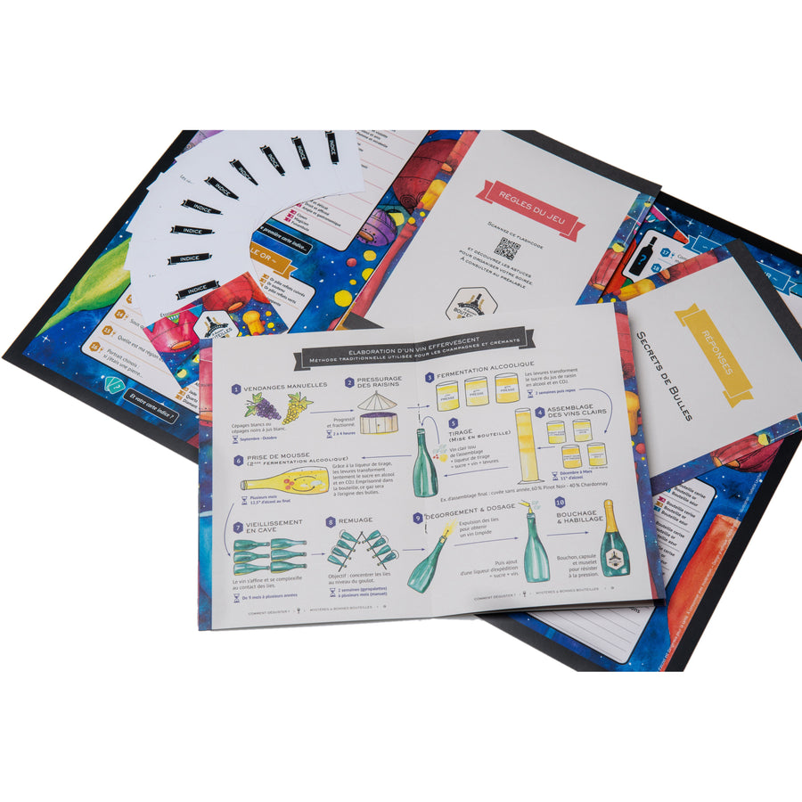 Mystères & bonnes bouteilles (livraison offerte)