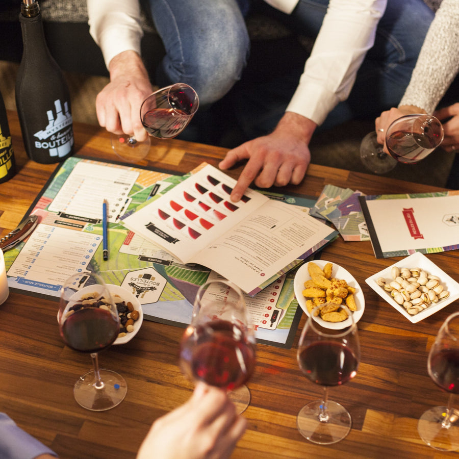 Mystères & bonnes bouteilles (livraison offerte)