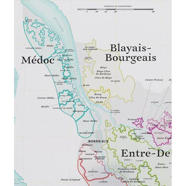 La Carte des Vins de Bordeaux