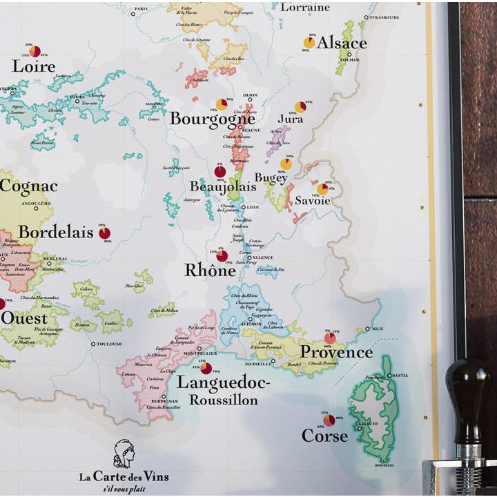 La Carte des Vins de France