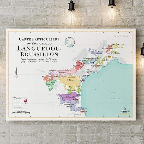 La Carte des Vins du Languedoc-Roussillon
