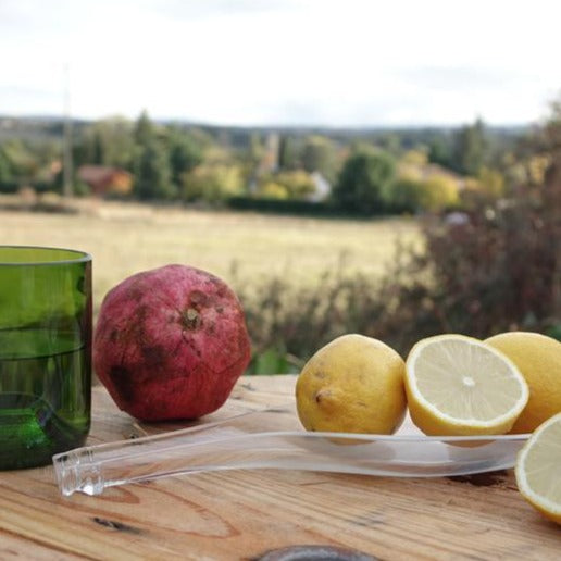 Plat à tapas - Bouteille de Champagne recyclée
