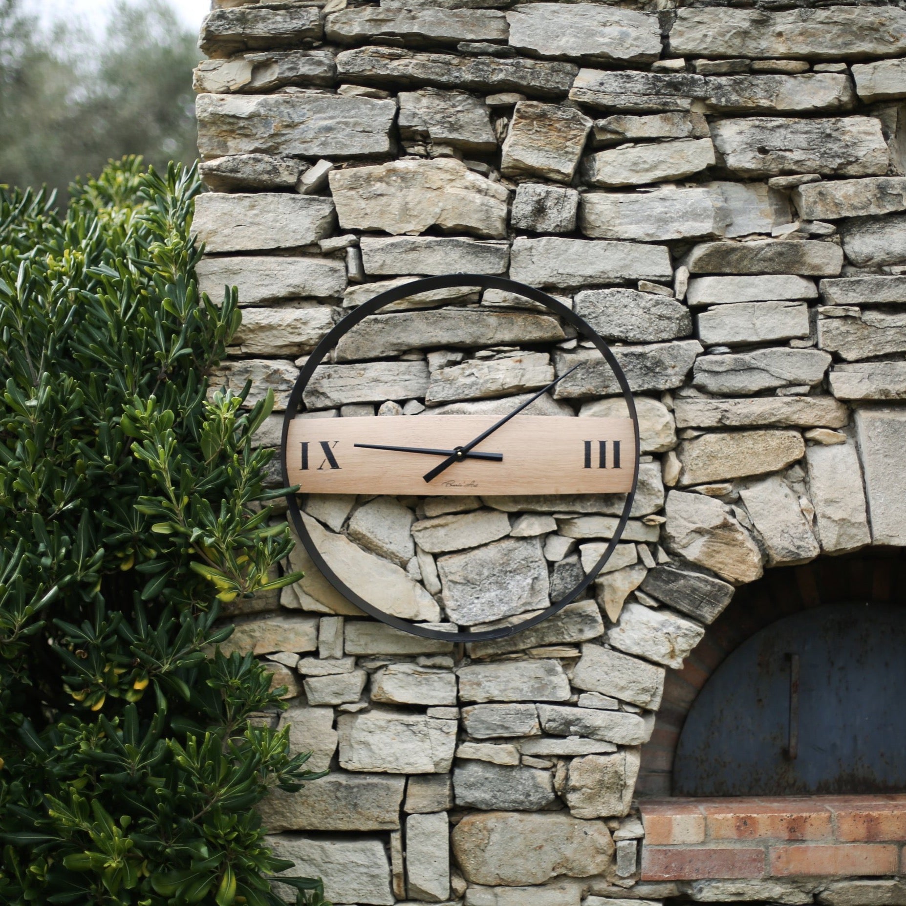 Horloge BARRIQUE Epurée